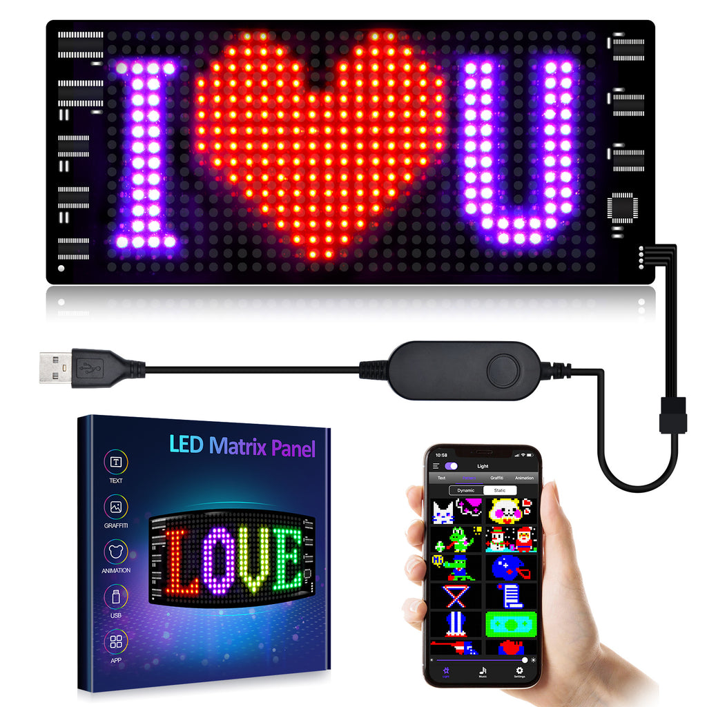 Digital Car LED Sign
